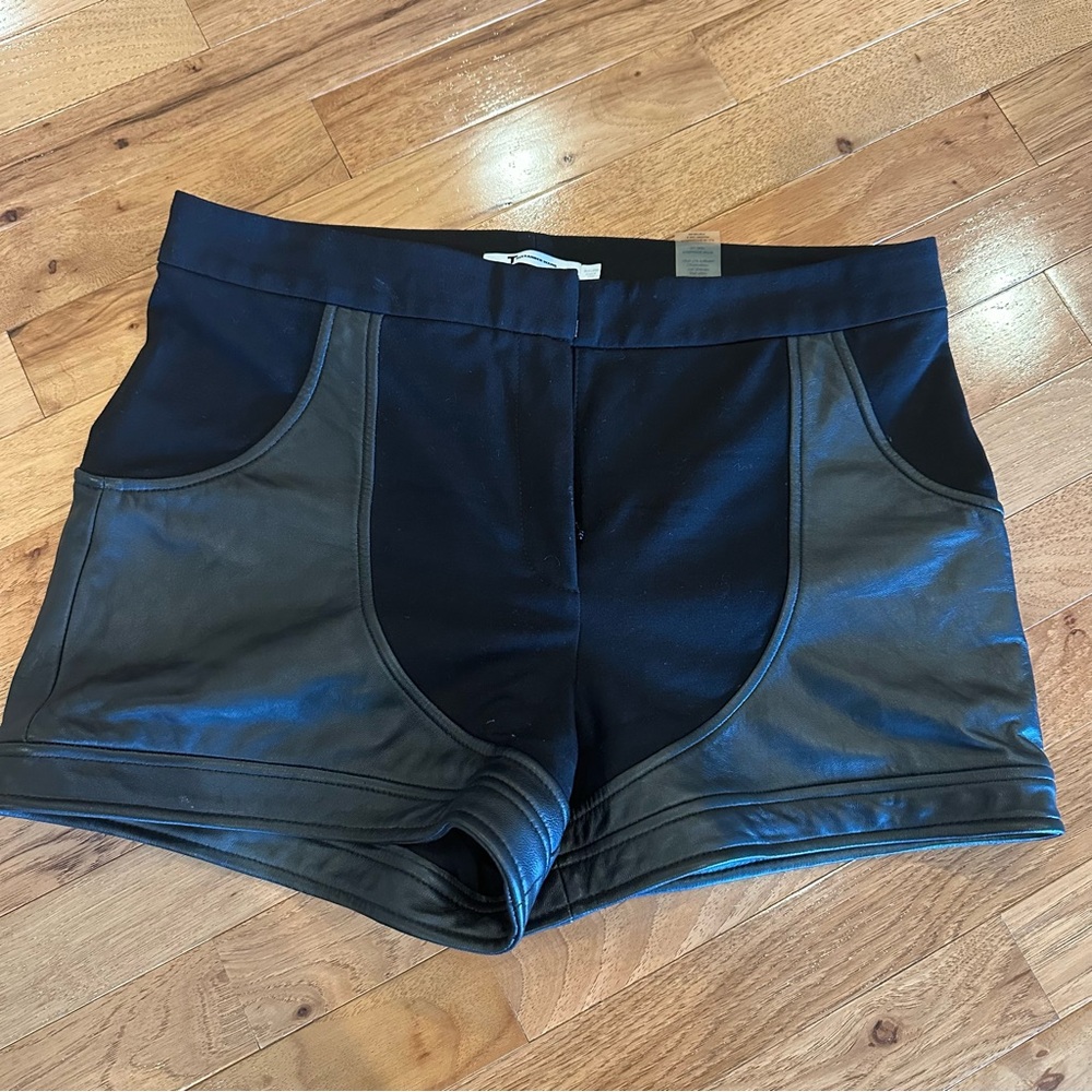 Alexander Wang Leather Shorts